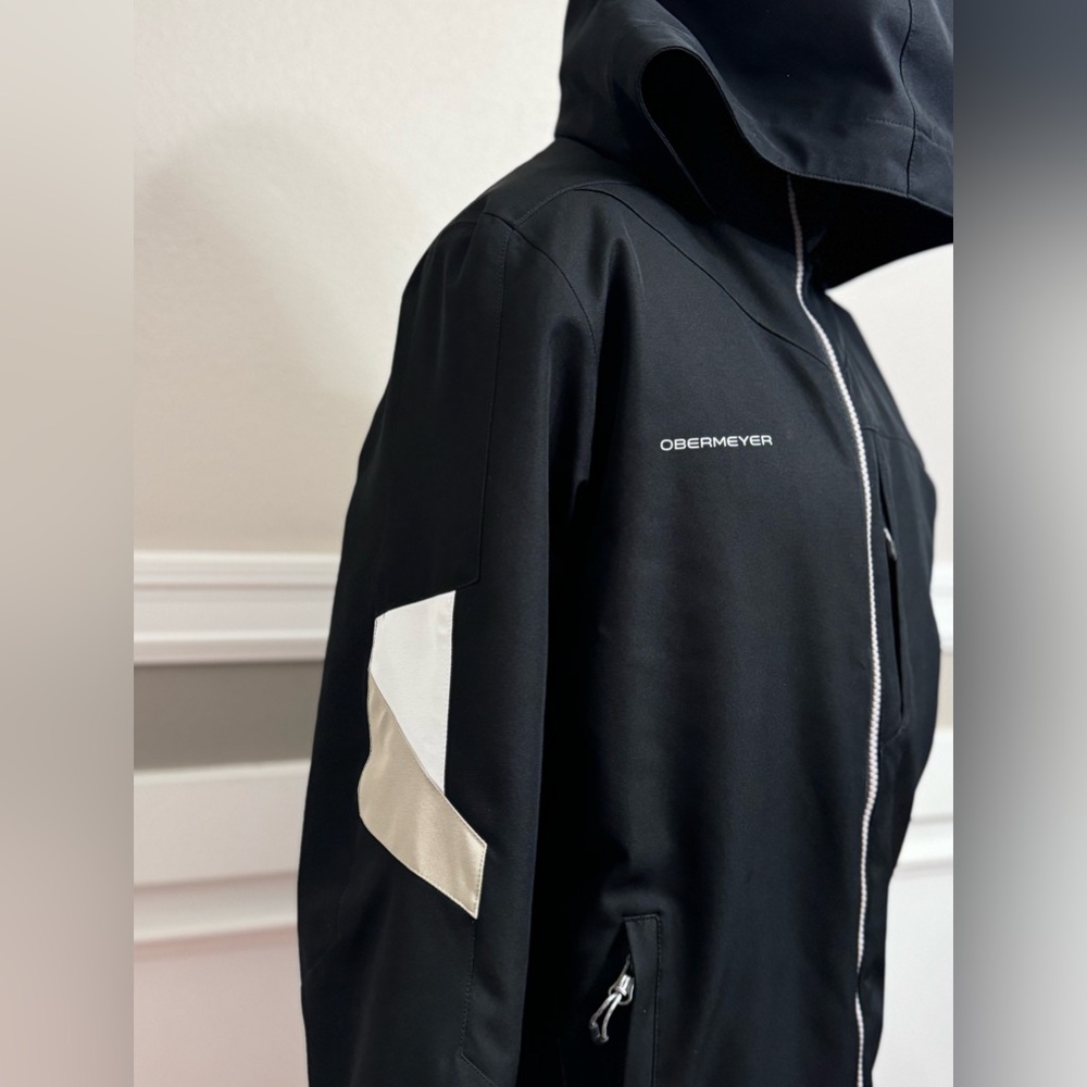 Obermeyer Black and White Kids Jacket